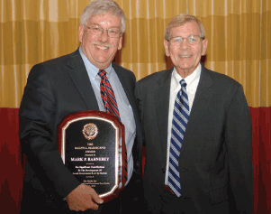 Mark Barnebey Receives Prestigious Ralph A. Marsicano Award
