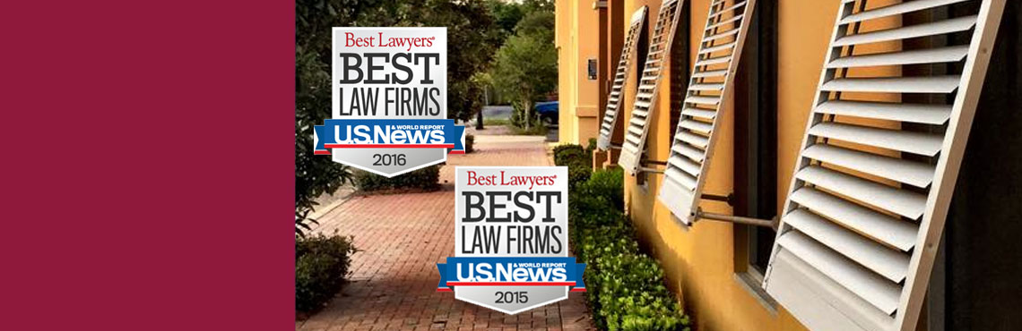 Blalock Walters Earns 2016 “Best Law Firms” Ranking by U.S. News & World Report and Best Lawyers®