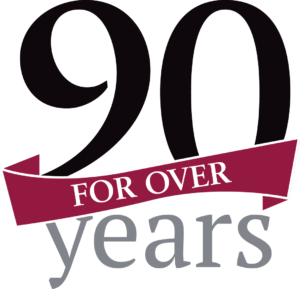 For Over 90 Years Logo