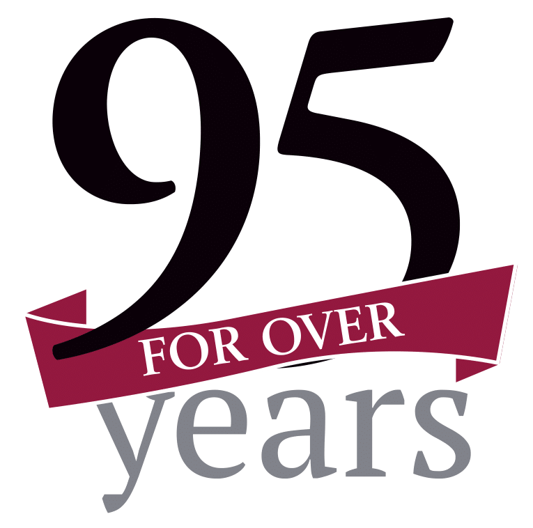 For Over 90 Years Logo
