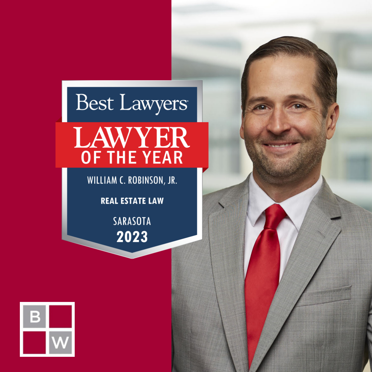 Will Robinson was named Best Lawyers in America® 2023 “Lawyer of the